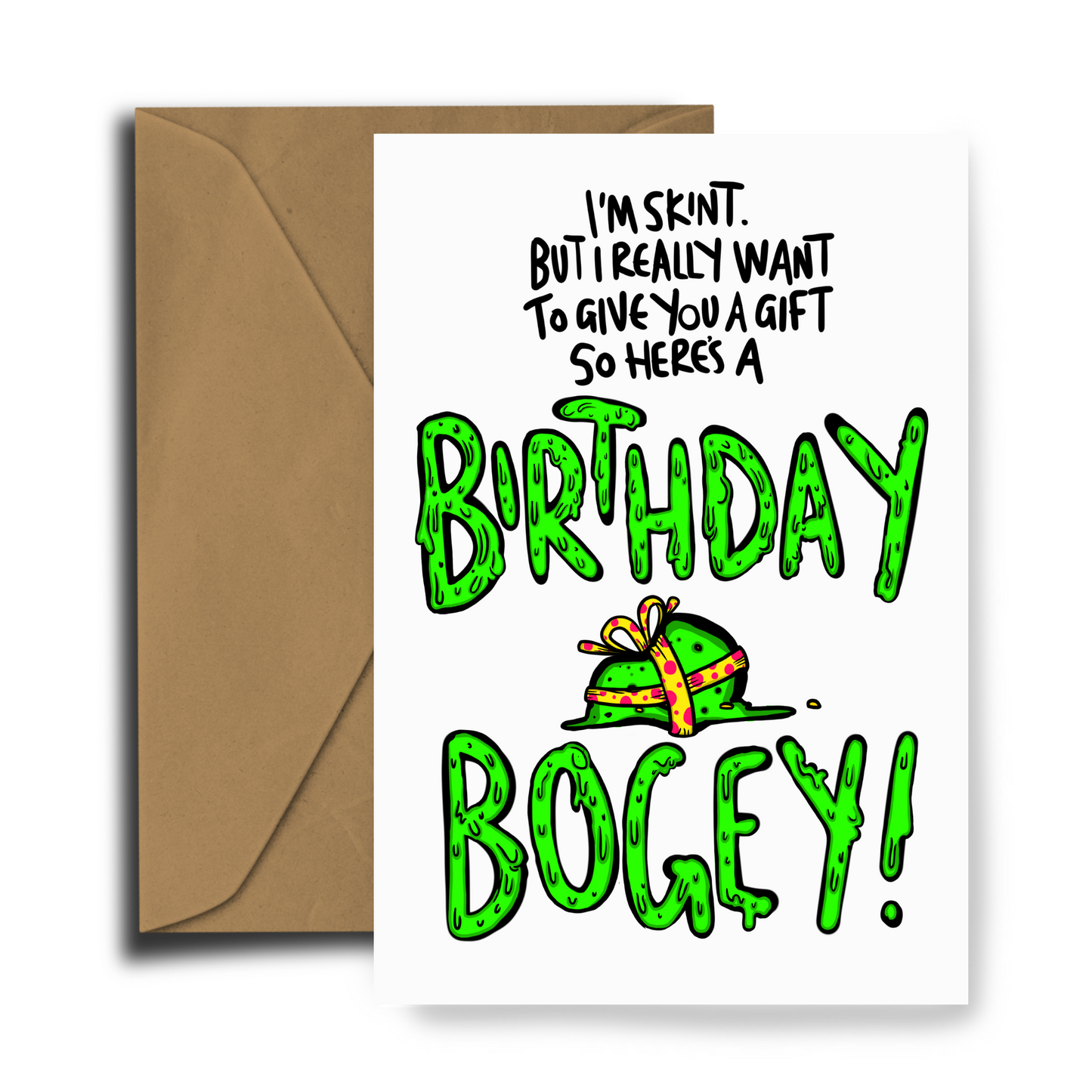 Birthday Bogey - Birthday Card
