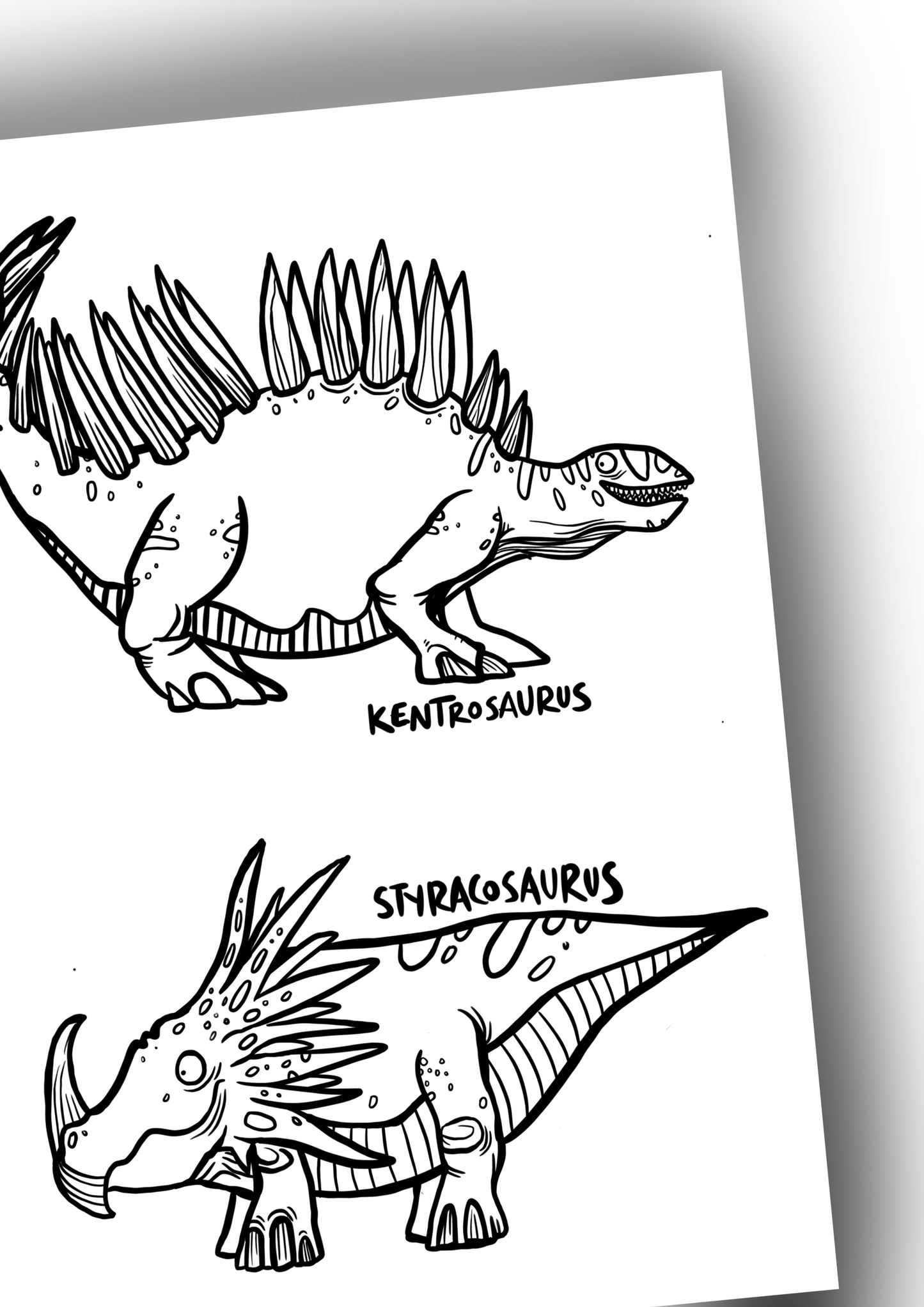 Dinosaurs! Colouring Book