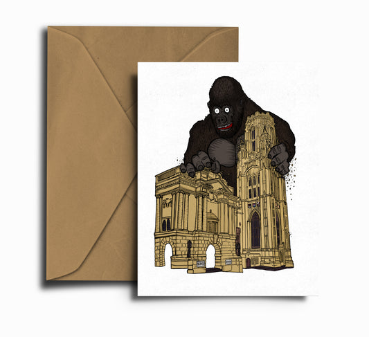 Alfred vs Bristol City Museum - Greeting Card - Free UK Postage