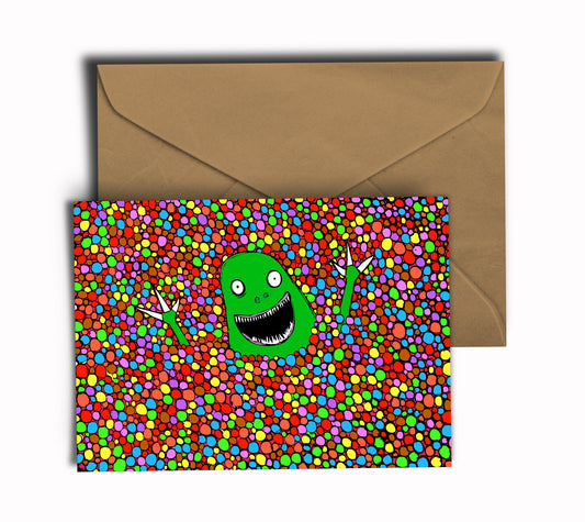Dinosaur Ball Pit! - Greeting Card - Free UK Postage