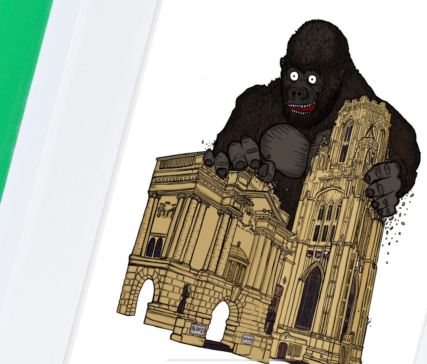 Alfred vs Bristol City Museum - Free shipping