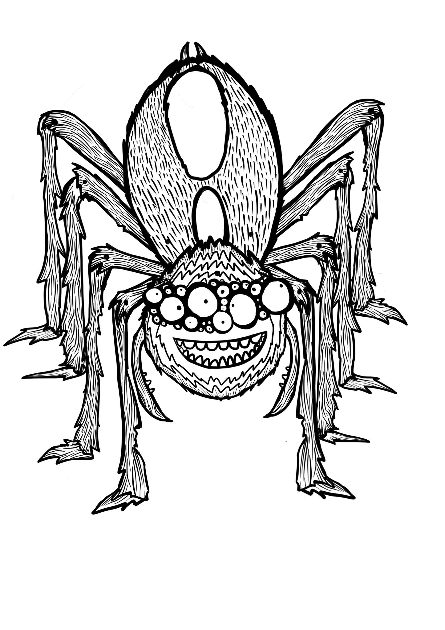 Spider Split Pin Puppet Craft Pack
