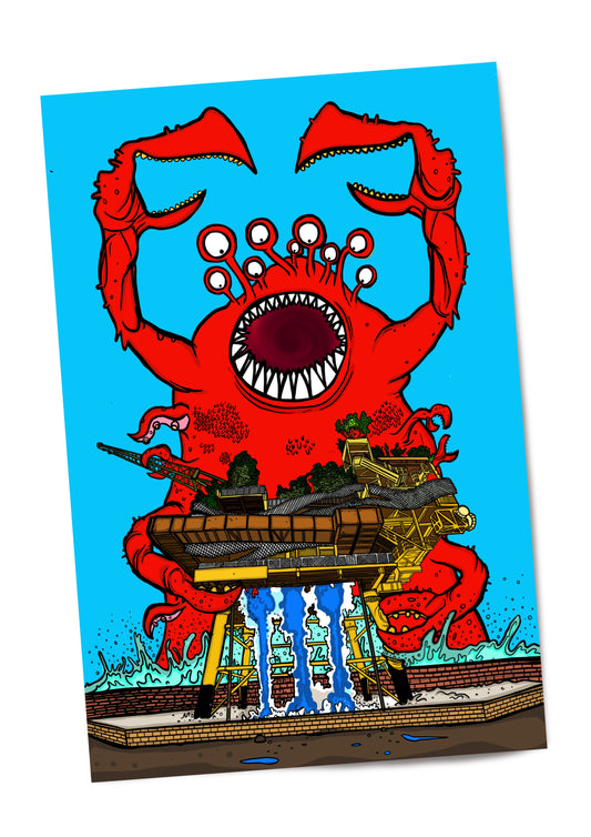 I see a sea monster!