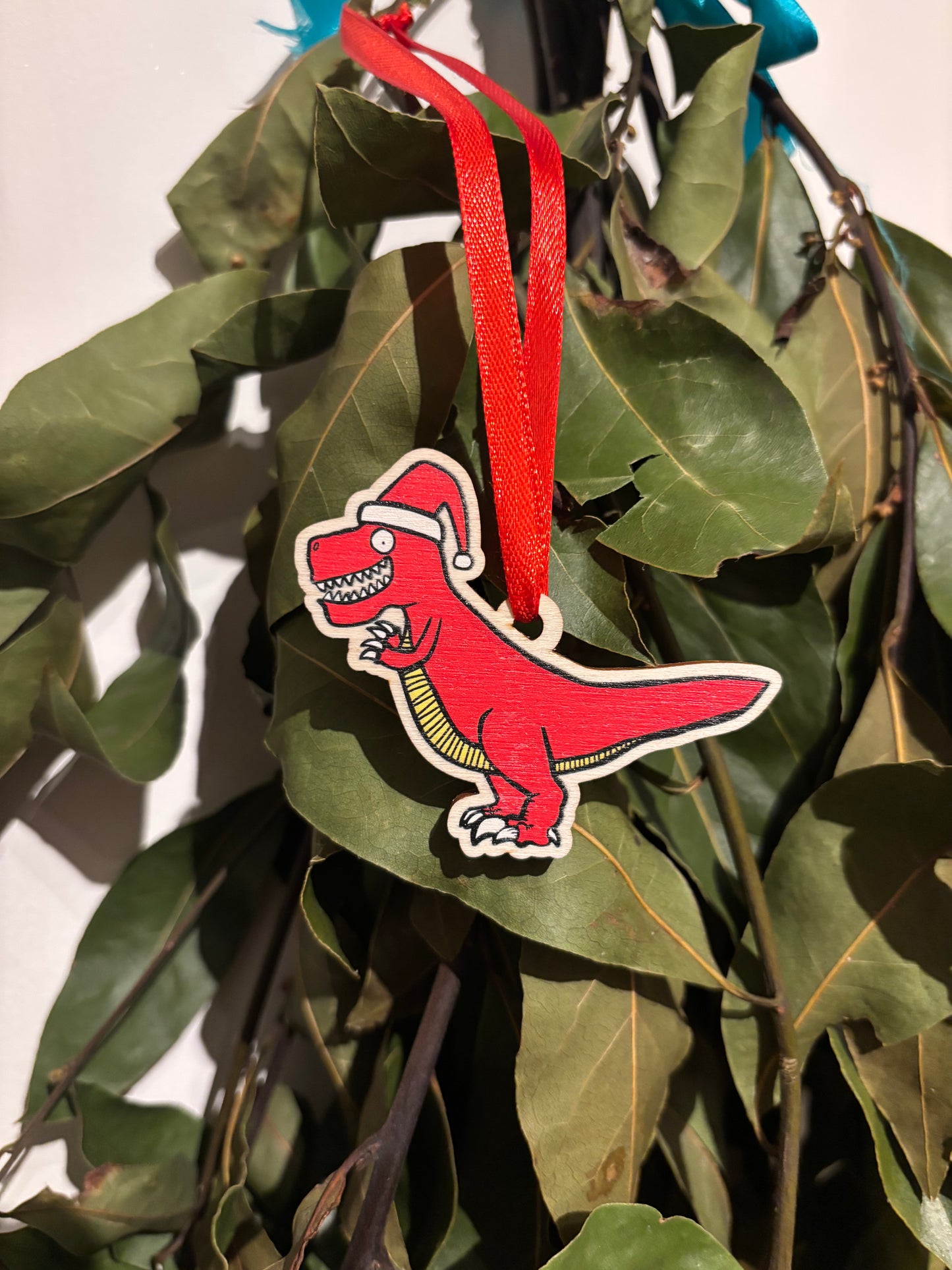 TREE REX Wooden Christmas Tree Decoration