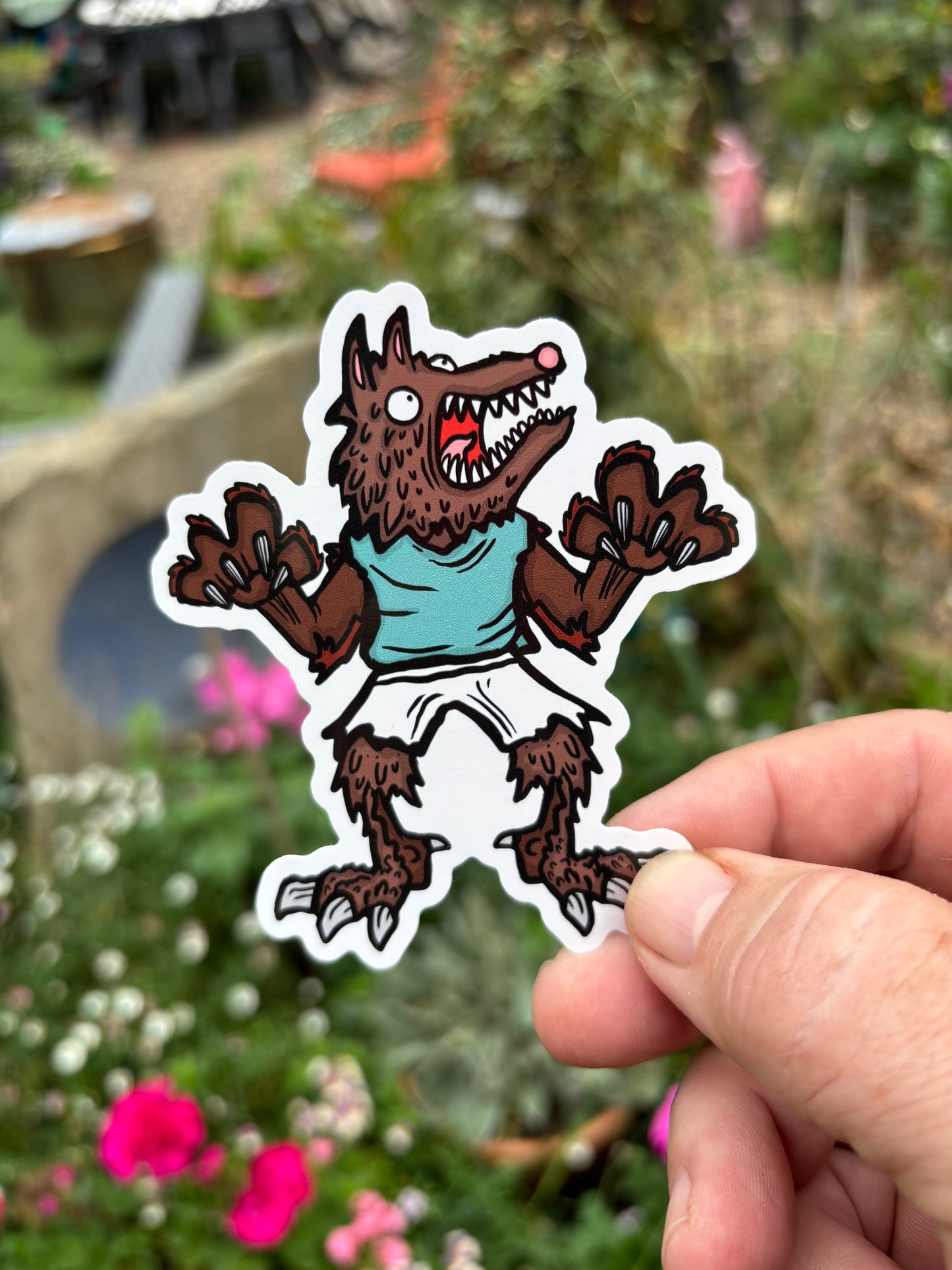 Werewolf Sticker