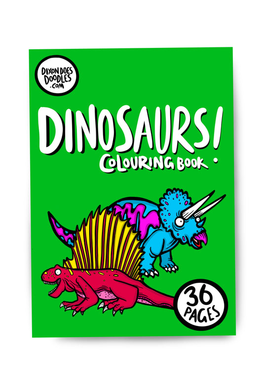 Dinosaurs! Colouring Book