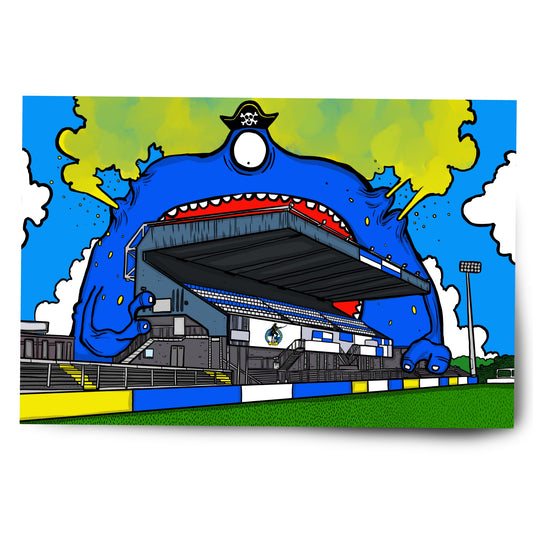 Bristol Rovers FC Memorial Stadium Print