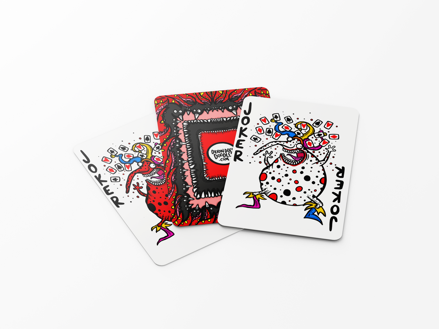 Monsters! Playing Cards