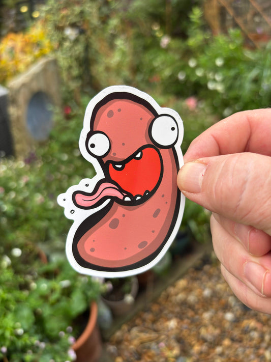 Silly Sausage Vinyl Sticker
