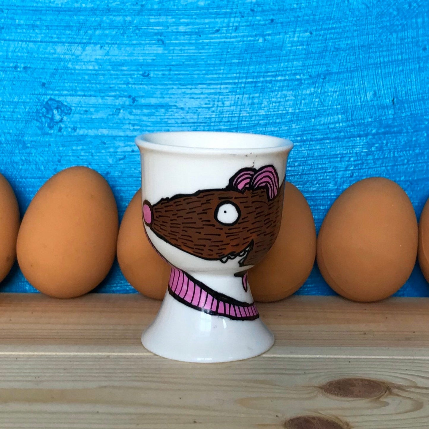 Rat - Egg Cup - Rat - Ratty - Egg Cup