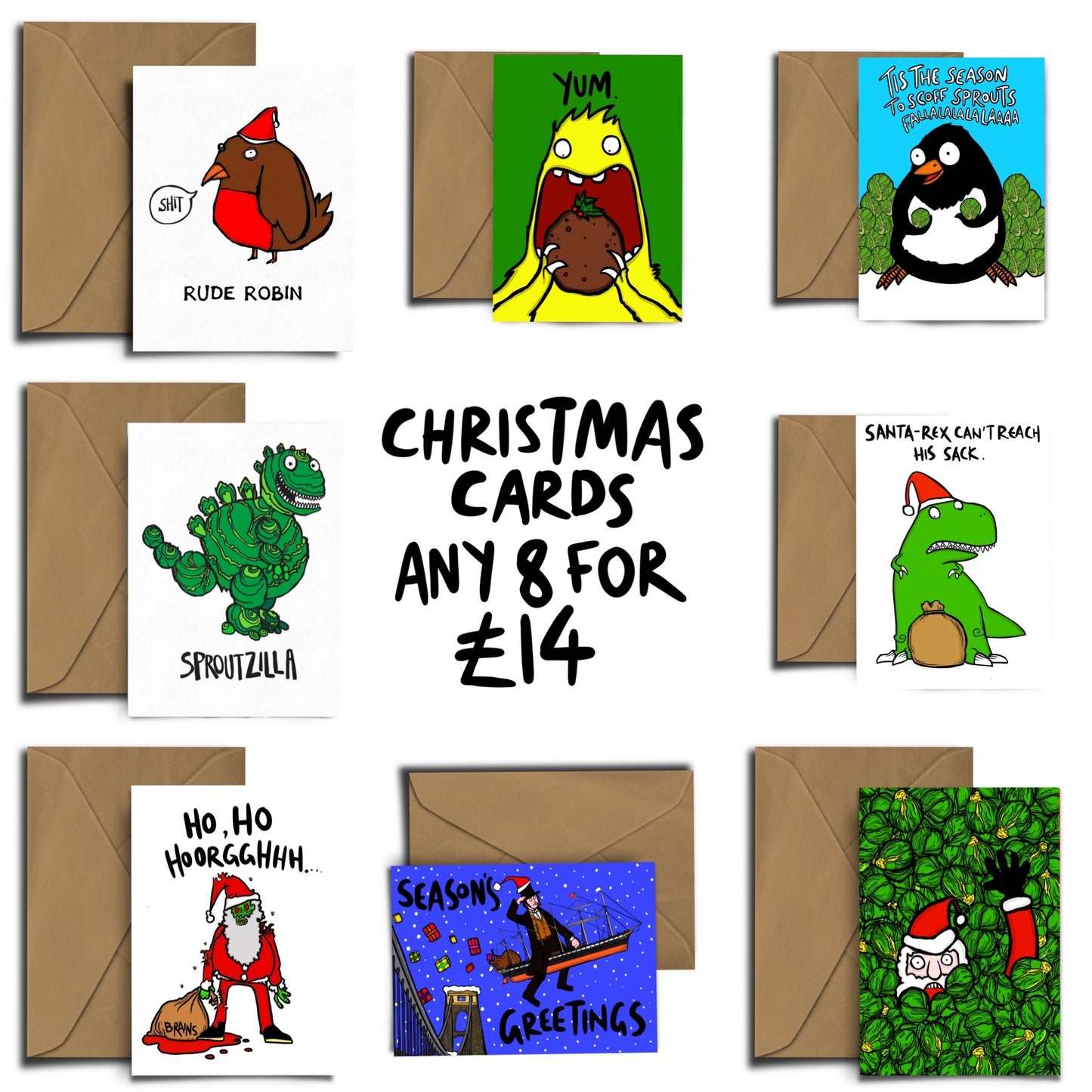 Christmas Cards Mega Value Pack